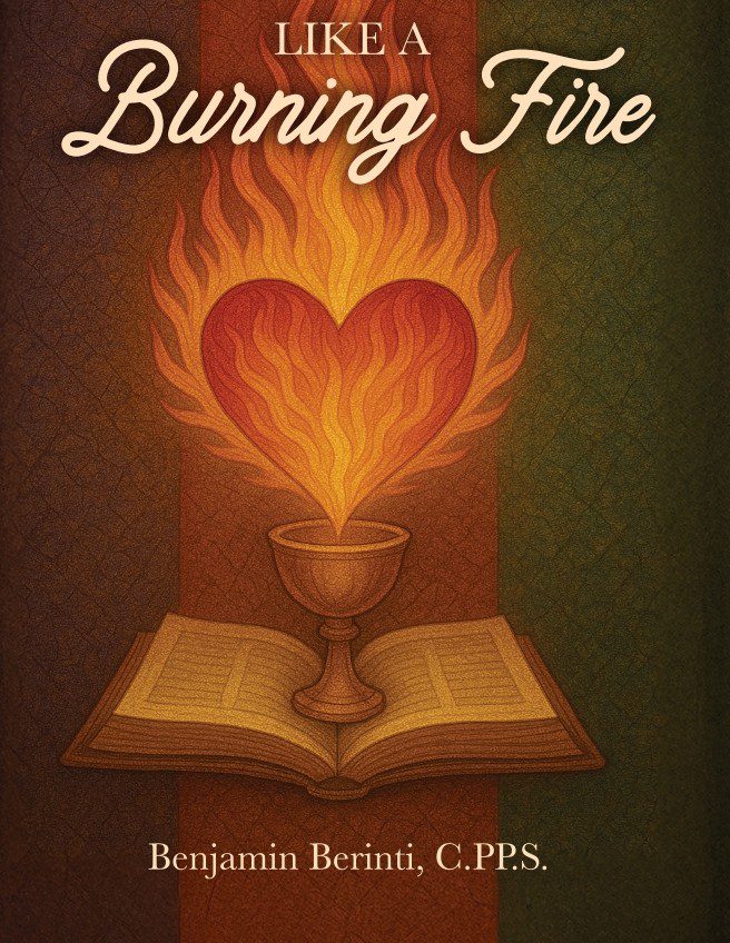 A NEW BOOK FROM OUR PASTOR, FR. BEN!     “IN MY HEART LIKE A BURNING FIRE”
